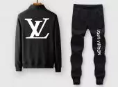 ensemble jogging louis vuitton 2020 lv tracksuit long 2piece m-6xl tz8825 noir blanc